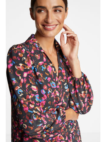 Rich & Royal Bluse in Schwarz/ Pink