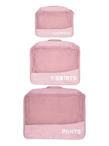 Puccini 6er-Set: Reiseorganizer in Rosa