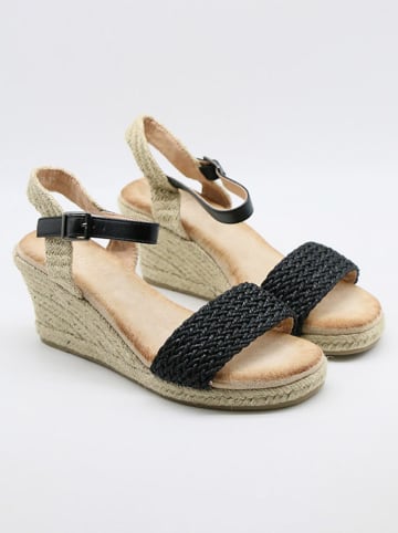 Belucci Sleehaksandalen zwart