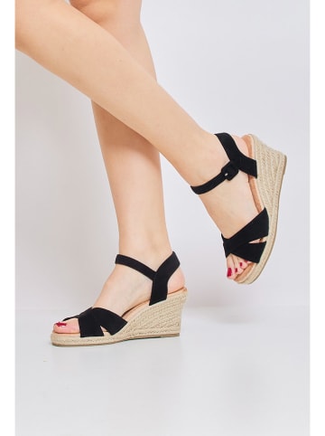 Bellucci Sleehaksandalen zwart