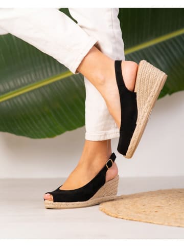 Belucci Sleehaksandalen zwart