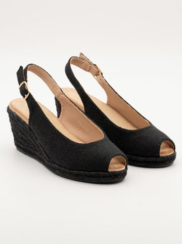 Belucci Sleehaksandalen zwart