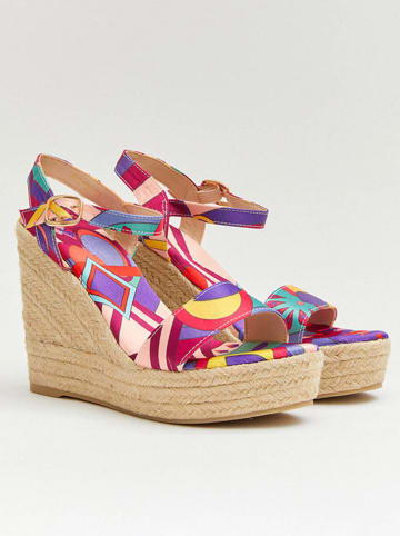 Bellucci Sleehaksandalen paars