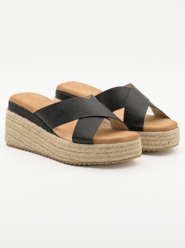 Bellucci Sleehakslippers zwart