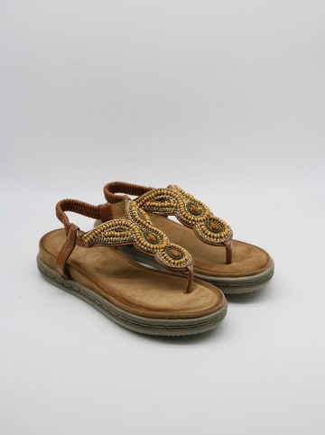 Belucci Teensandalen lichtbruin