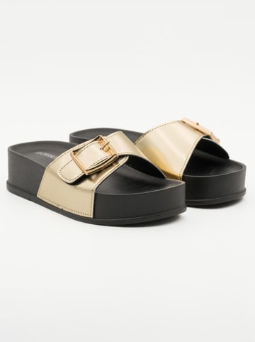 Bellucci Slippers goudkleurig