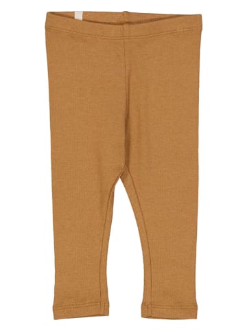 Wheat Leggings "Rib" in Hellbraun