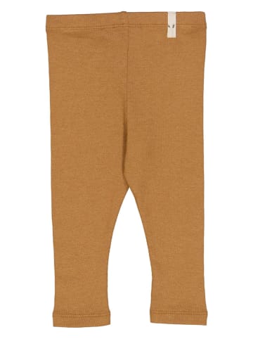 Wheat Leggings "Rib" in Hellbraun