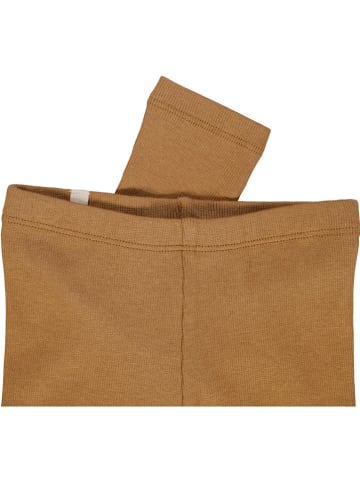 Wheat Leggings "Rib" in Hellbraun