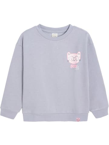 COOL CLUB Sweatshirt lichtblauw/paars