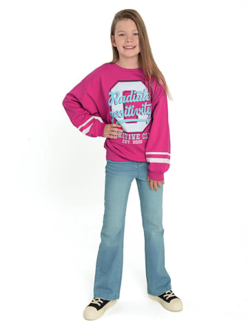 COOL CLUB Sweatshirt in Pink/ Weiß