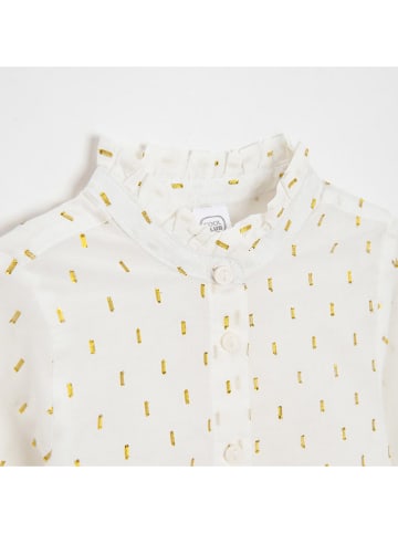 COOL CLUB Blouse wit/goudkleurig