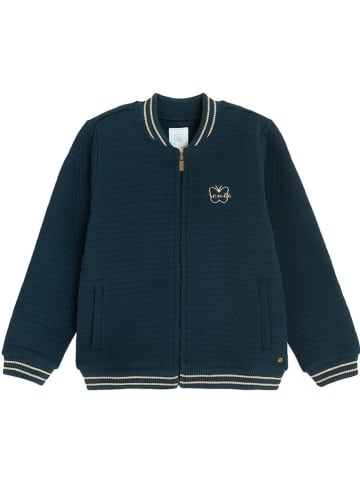 COOL CLUB Sweatjacke in Dunkelblau