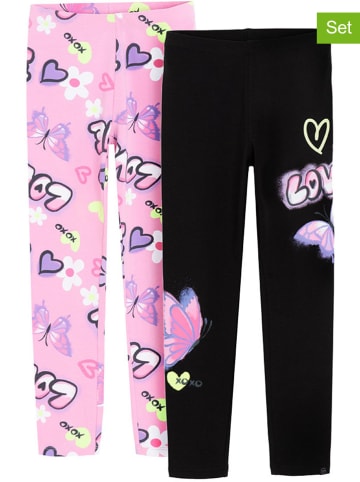 COOL CLUB 2er-Set: Leggings in Bunt