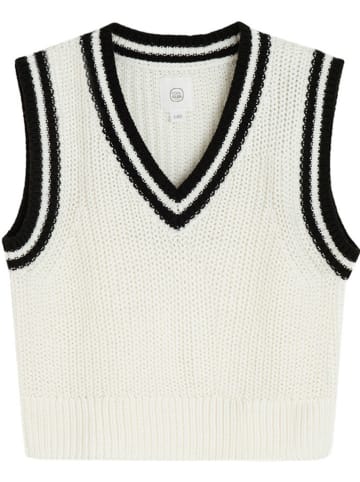 COOL CLUB Pullunder in Weiß/ Schwarz