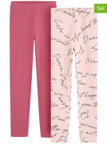 COOL CLUB 2-delige set: leggings lichtroze/roze