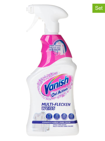 Vanish 3er-Set: Fleckentferner "Multi-Flecken Weiss", je 750 ml