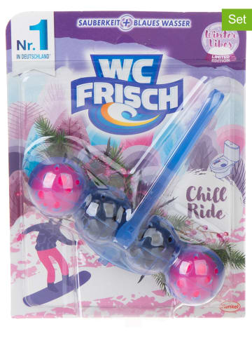 WC Frisch 10er-Set: WC-Steine "Chill Ride Winter Vibes", je 50 g