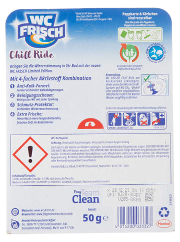 WC Frisch 10er-Set: WC-Steine "Chill Ride Winter Vibes", je 50 g
