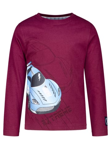 Salt and Pepper Longsleeve bordeaux