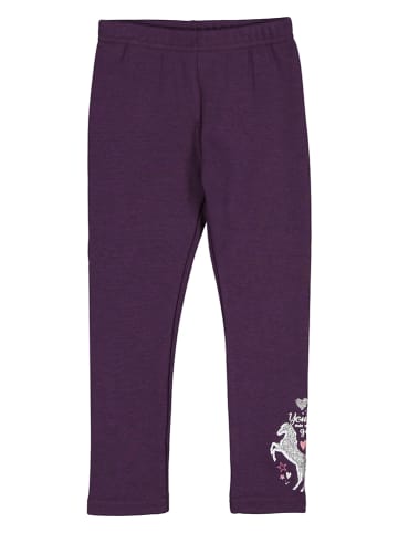 Salt and Pepper Legginsy termiczne w kolorze fioletowym