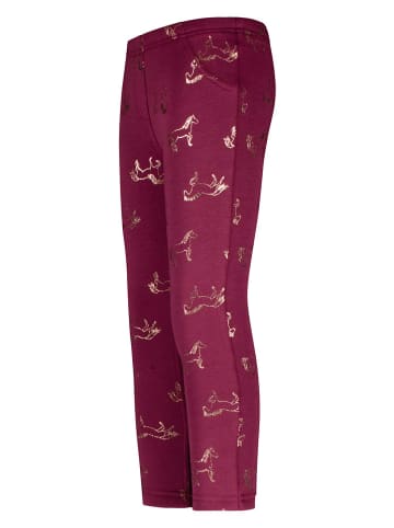 Salt and Pepper Funktionsleggings in Bordeaux