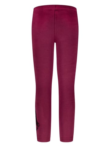 Salt and Pepper Legginsy funkcyjne w kolorze bordowym