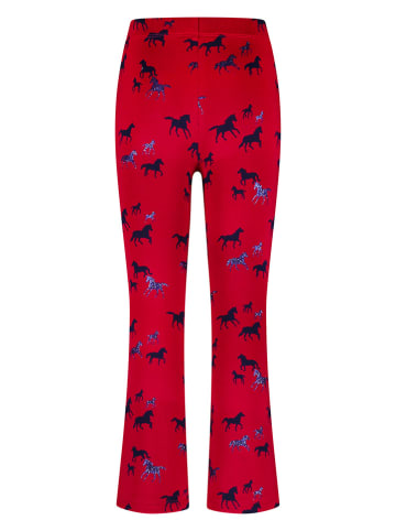 Salt and Pepper Legginsy w kolorze czerwonym