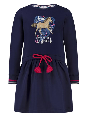 Salt and Pepper Kleid in Dunkelblau