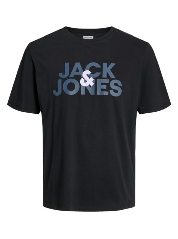 JACK & JONES Junior Shirt "Jacula" in Schwarz/ Dunkelblau