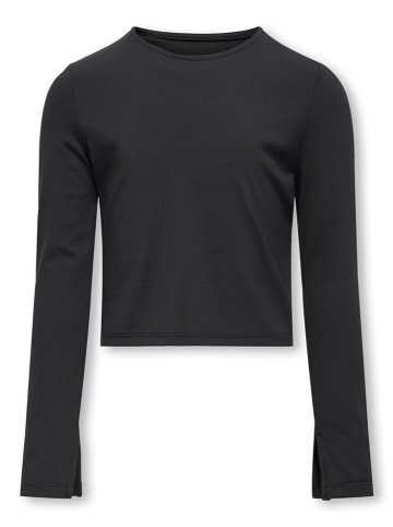 KIDS ONLY Longsleeve in Schwarz