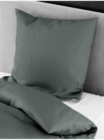 Bierbaum Biber-Bettwäsche-Set in Anthrazit