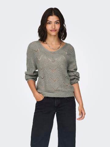 JDY Pullover in Grau