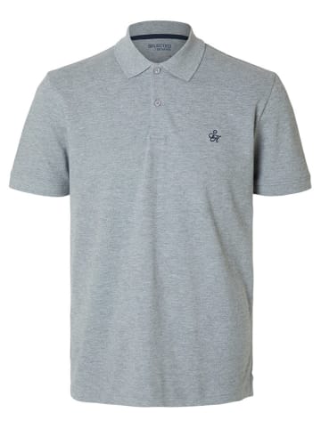 SELECTED HOMME Poloshirt in Grau