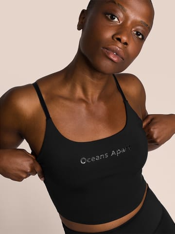 OCEANSAPART Trainingstop "Beauty" in Schwarz
