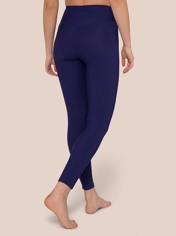 OCEANSAPART Trainingsleggings "Lenna" in Dunkelblau