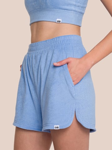 OCEANSAPART Frotteeshorts "Beauty" in Hellblau