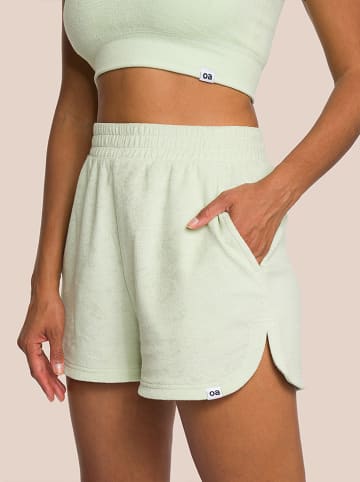 OCEANSAPART Frotteeshorts "Beauty" in Grün