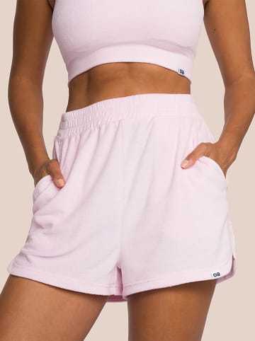 OCEANSAPART Frotteeshorts "Beauty" in Rosa