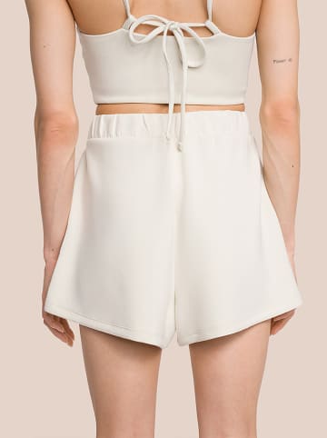 OCEANSAPART Sweatshorts "Cruz" in Beige