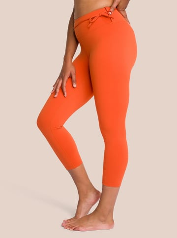 OCEANSAPART Trainingsleggings "Gianna 7/8" in Orange