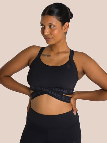 OCEANSAPART Sport-BH "Beauty" - Medium in Schwarz
