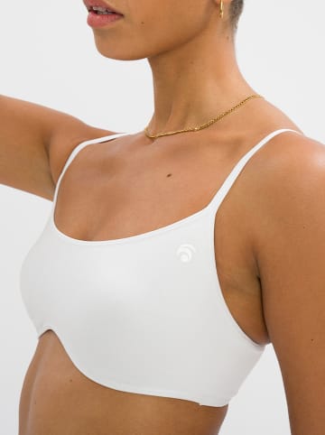 OCEANSAPART Sport-BH "Cloudy Bralette" - Low in Weiß