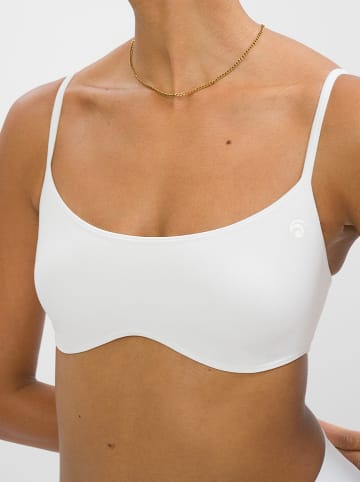 OCEANSAPART Sport-BH "Cloudy Bralette" - Low in Weiß