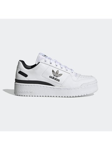 adidas Skórzane sneakersy "Forum Bold" w kolorze białym