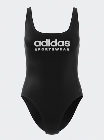 adidas Strój kąpielowy w kolorze czarnym
