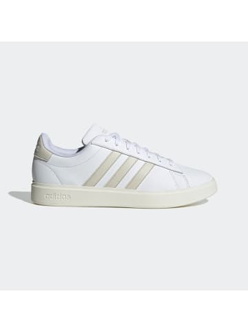 adidas Sneakers "Grand Court 2.0" wit/beige