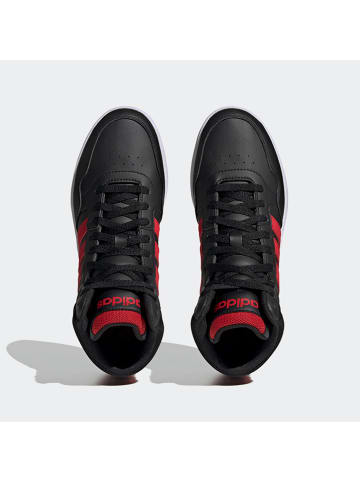 adidas Sneakersy "Hoops 3.0" w kolorze czarno-czerwonym