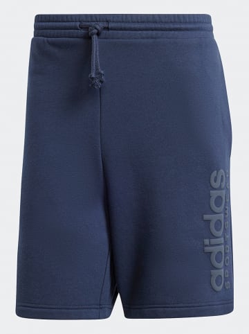 adidas Szorty dresowe w kolorze granatowym