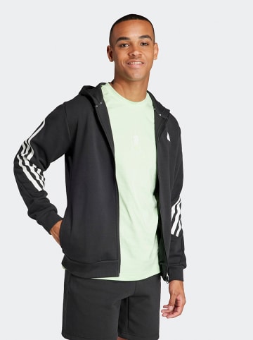 adidas Sweatjacke in Schwarz